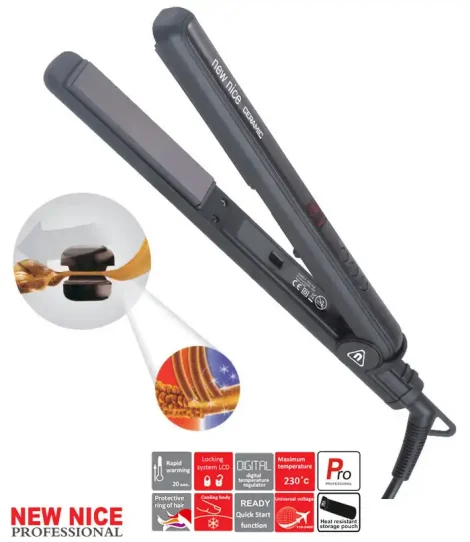Hair Ceramic Straightener model NW-1302