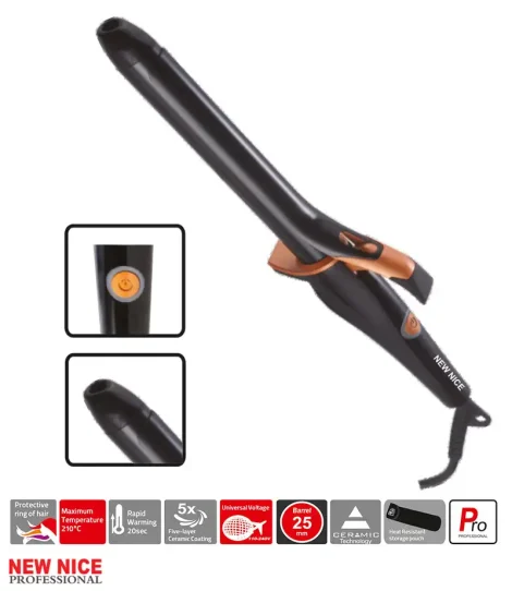 Ceramic screw hair Model NW-1325